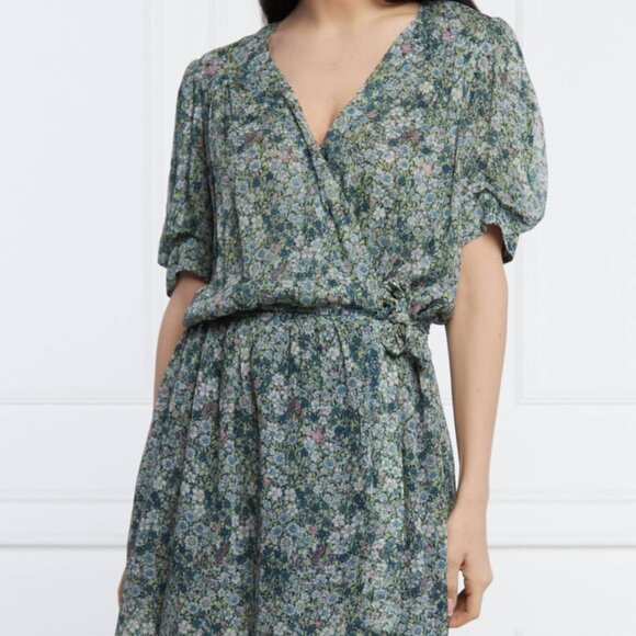 Zadig & Voltaire Floral Puff Sleeve Mini Dress – Betty Mousseline – M - Picture 3 of 14